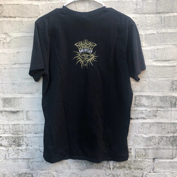 vintage 90’s BOB DYLAN In Show & Concert! double sided graphic tee shirt MEDIUM - Picture 4 of 4